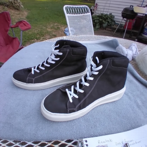 BLKSWN black high top sneakers - Picture 7 of 8